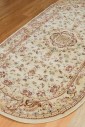 Килим Iranian Star A153A cream овал